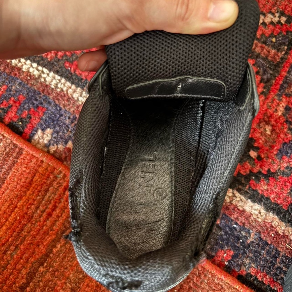 CHANEL Black Sneakers - Picture 5 of 5